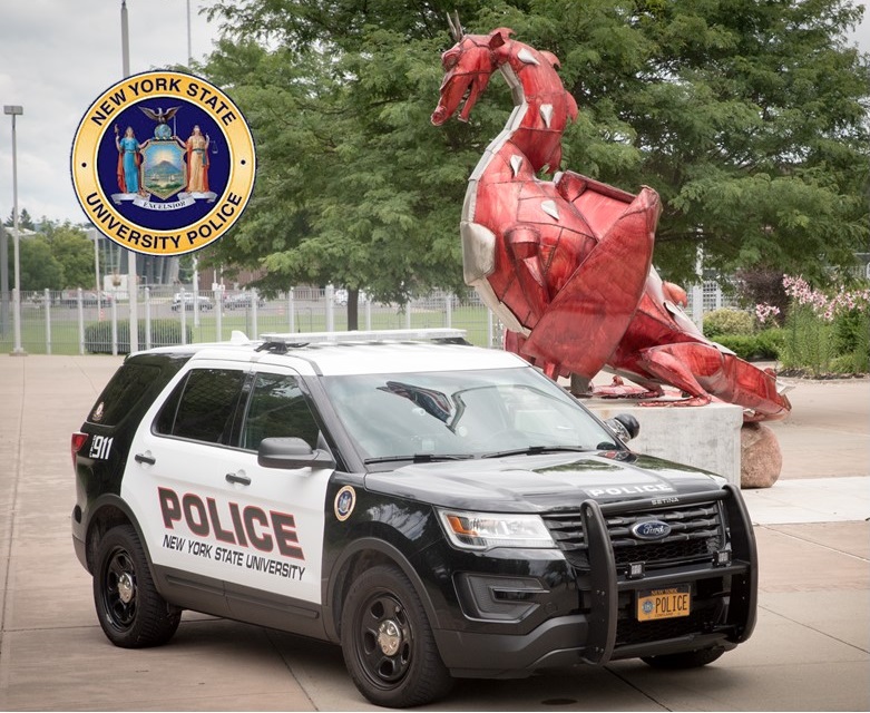 UPD vehicle and NYSUPD Seal